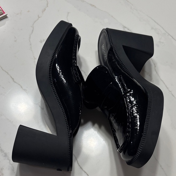 Michael Kors Black Patent Leather Mules - Picture 10 of 16